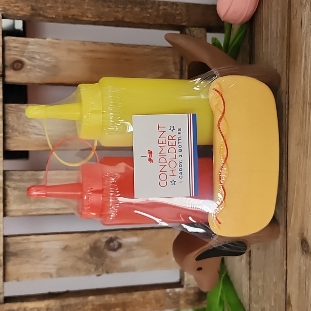 Hot Dog Condiment Holder